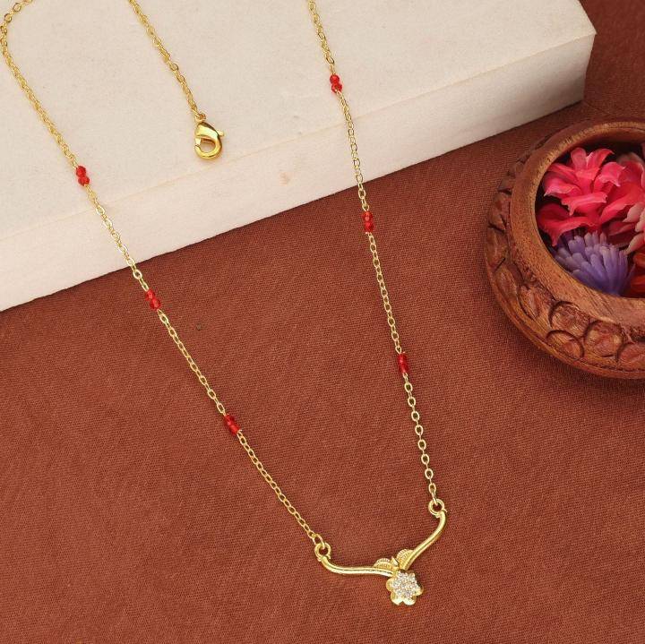 Fancy manglsutra Latest artificial jewellery trends in Hyderabad